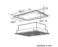 Bosch OKAP WYSPOWY DHL555BL - 1367157 - zdjęcie 3